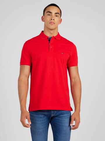 T-Shirt TOMMY HILFIGER en rouge : devant