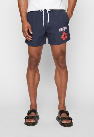 Pantaloncini da bagno 'Ibiza Beach' di MT Men in blu: frontale