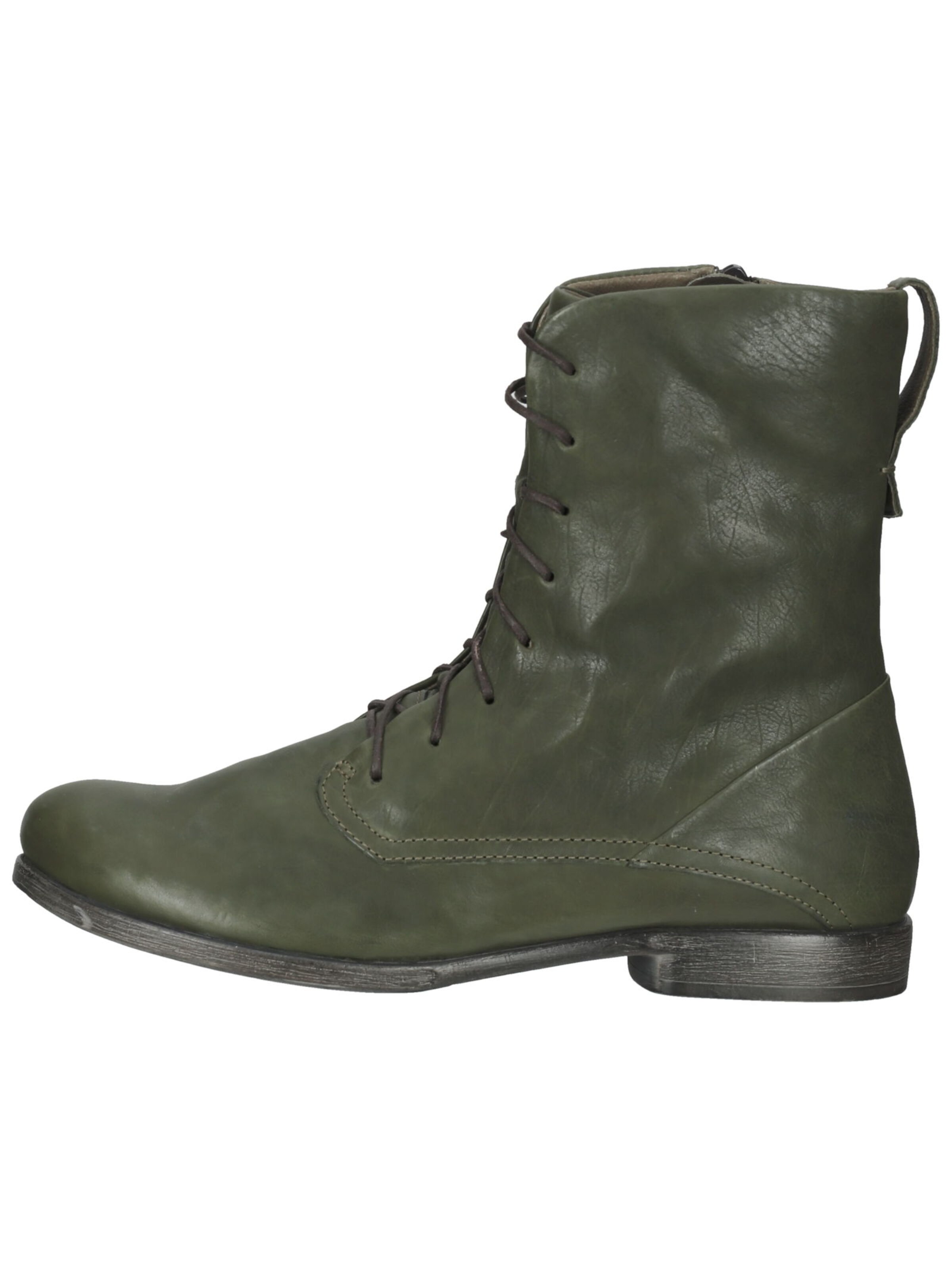 Bottines à lacets THINK! en vert