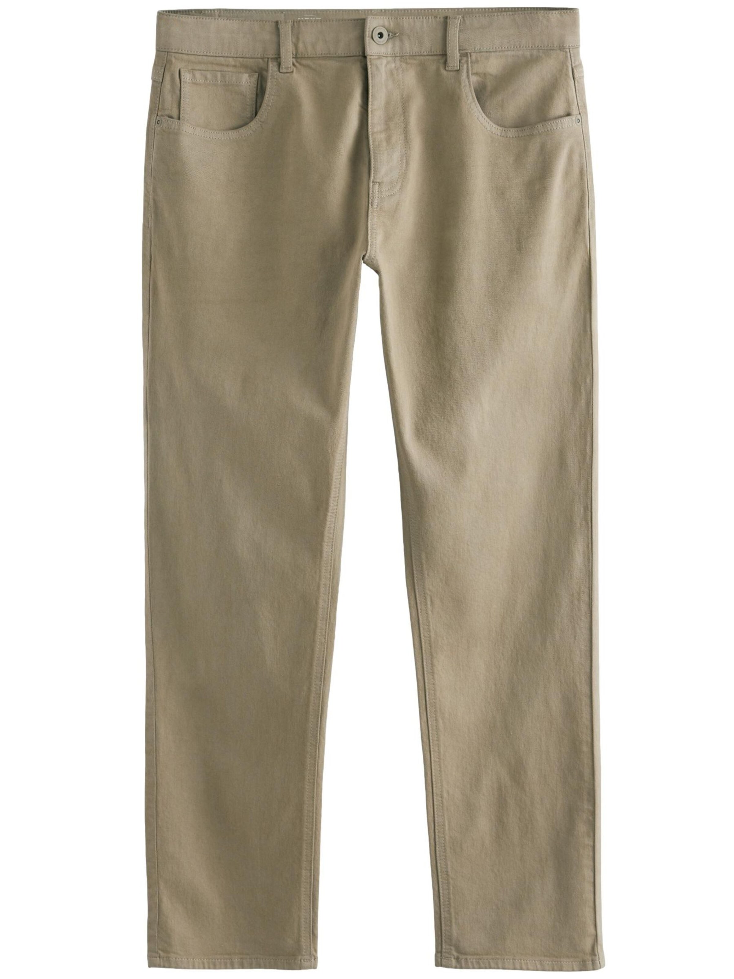 Next Slim fit Jeans in Beige: front