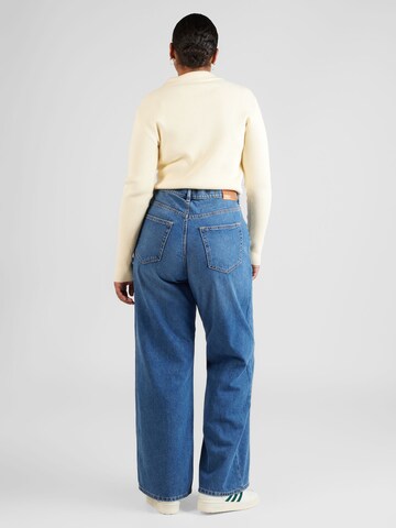 ONLY Curve Wide leg Jeans 'HOPE' i blå