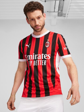 PUMA - Camiseta de fútbol 'AC Milan 24/25' en rojo