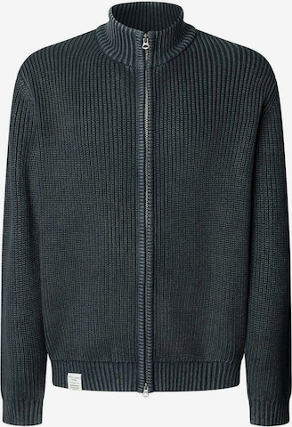 Pepe Jeans Strickjacke 'Parker' in Blau: Vorderseite