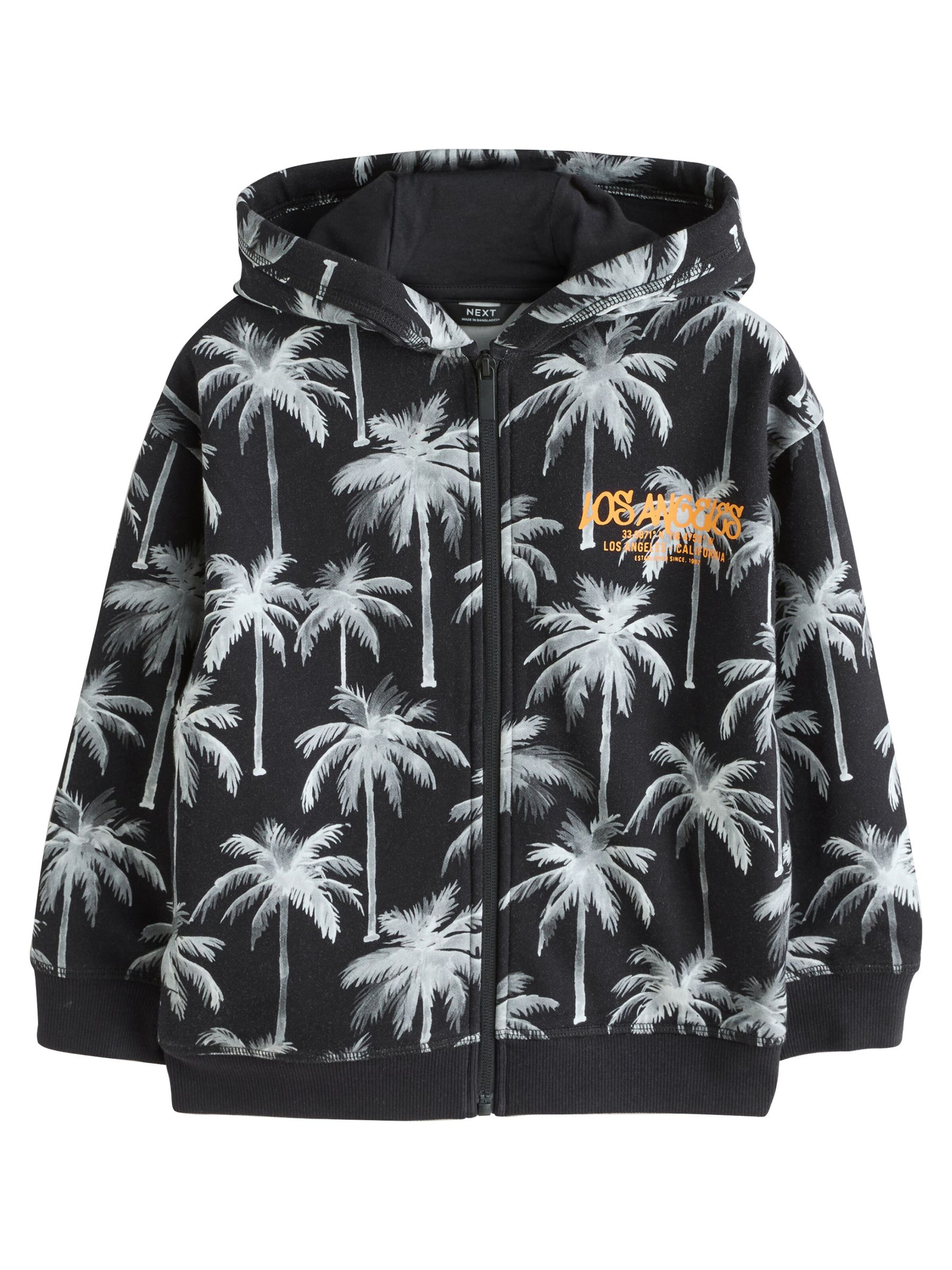 Next Jopa na zadrgo | črna barva: sprednja stran