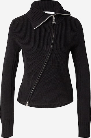 PATRIZIA PEPE Strickjacke in Schwarz: Vorderseite
