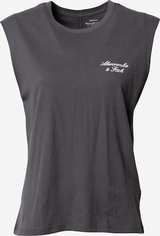 Top di Abercrombie & Fitch in nero: frontale