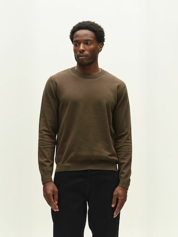 Pullover ' GABfumo ' di GABBA in verde: frontale