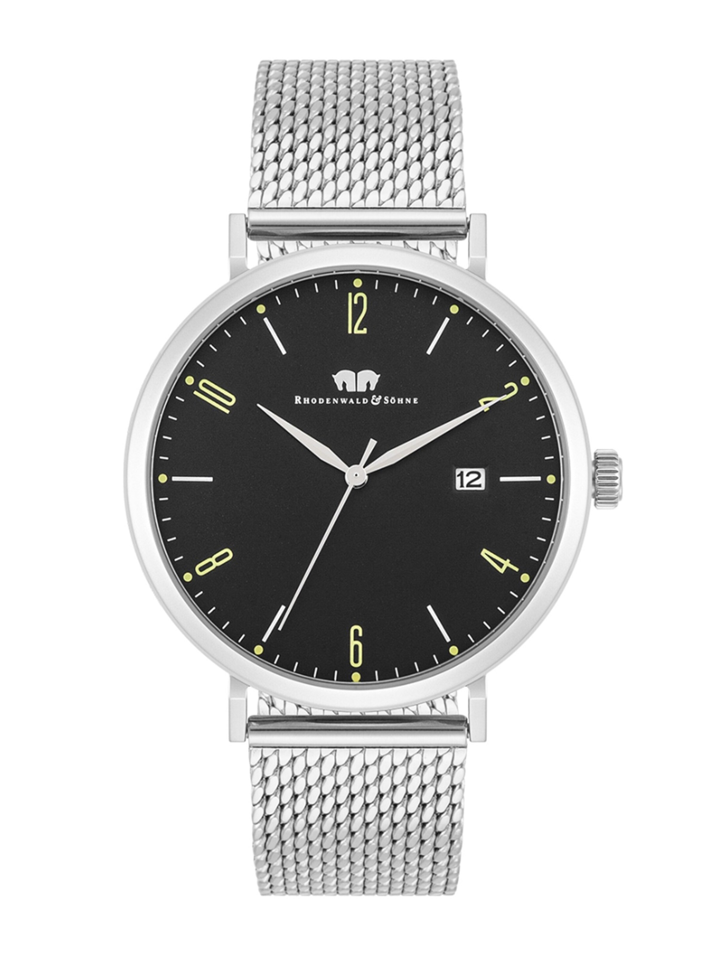 Rhodenwald & Söhne Analog watch in Silver: front