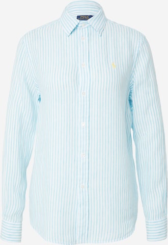 Polo Ralph Lauren Blouse in Blauw: voorkant