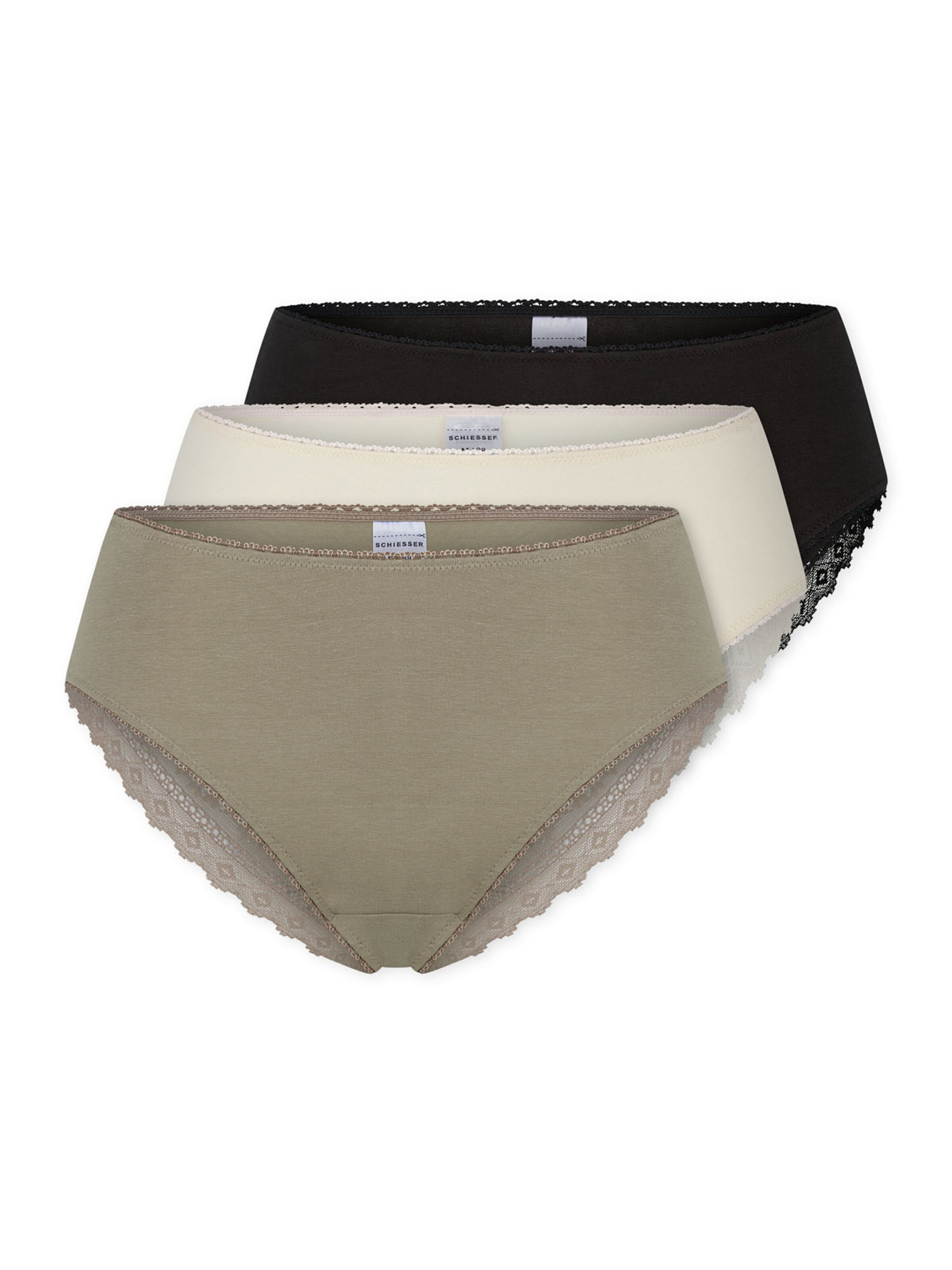 SCHIESSER Brasilslip 'Modern Multipacks' in Beige: Vorderseite