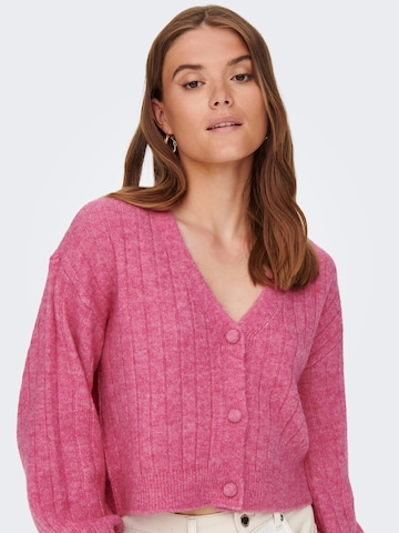 ONLY Knit cardigan 'Kimber' in Pink