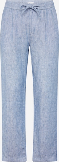 Pantaloni con pieghe KnowledgeCotton Apparel di colore blu sfumato, Visualizzazione prodotti