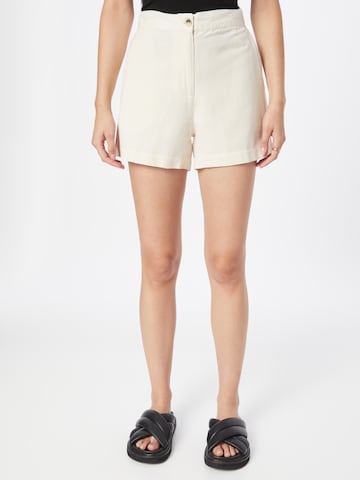 PIECES Regular Shorts 'Sunna' in Beige: predná strana