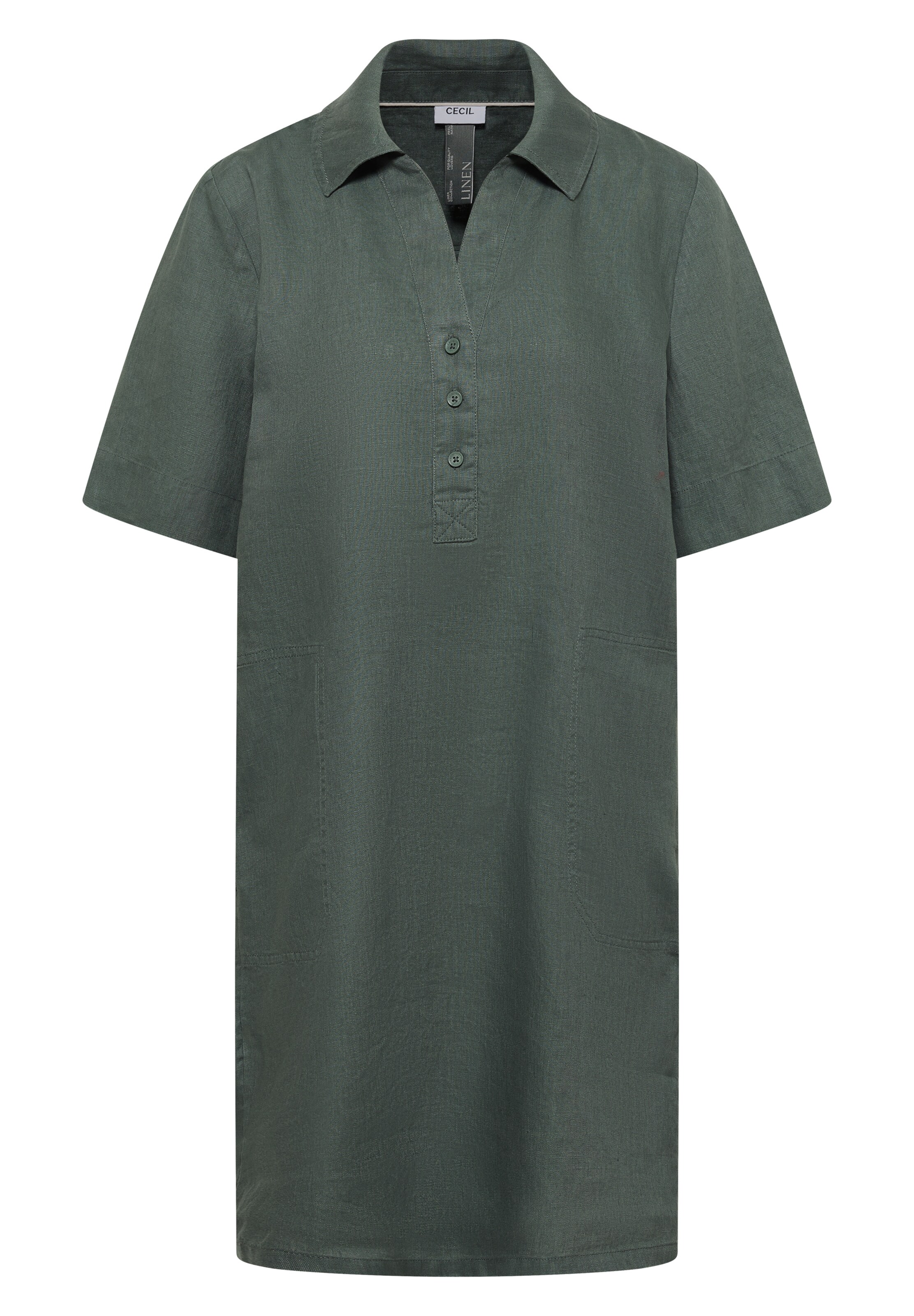 CECIL Kleid in Grün: Vorderseite