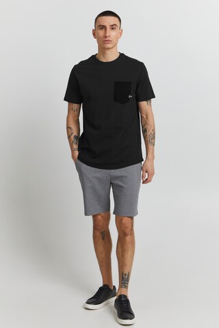 !Solid T-Shirt 'BASTO' in Schwarz