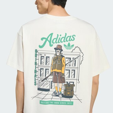 T-Shirt 'City Fishermen' ADIDAS ORIGINALS en blanc