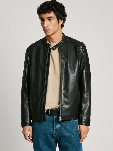 Veste mi-saison 'Travis' Pepe Jeans en noir : devant