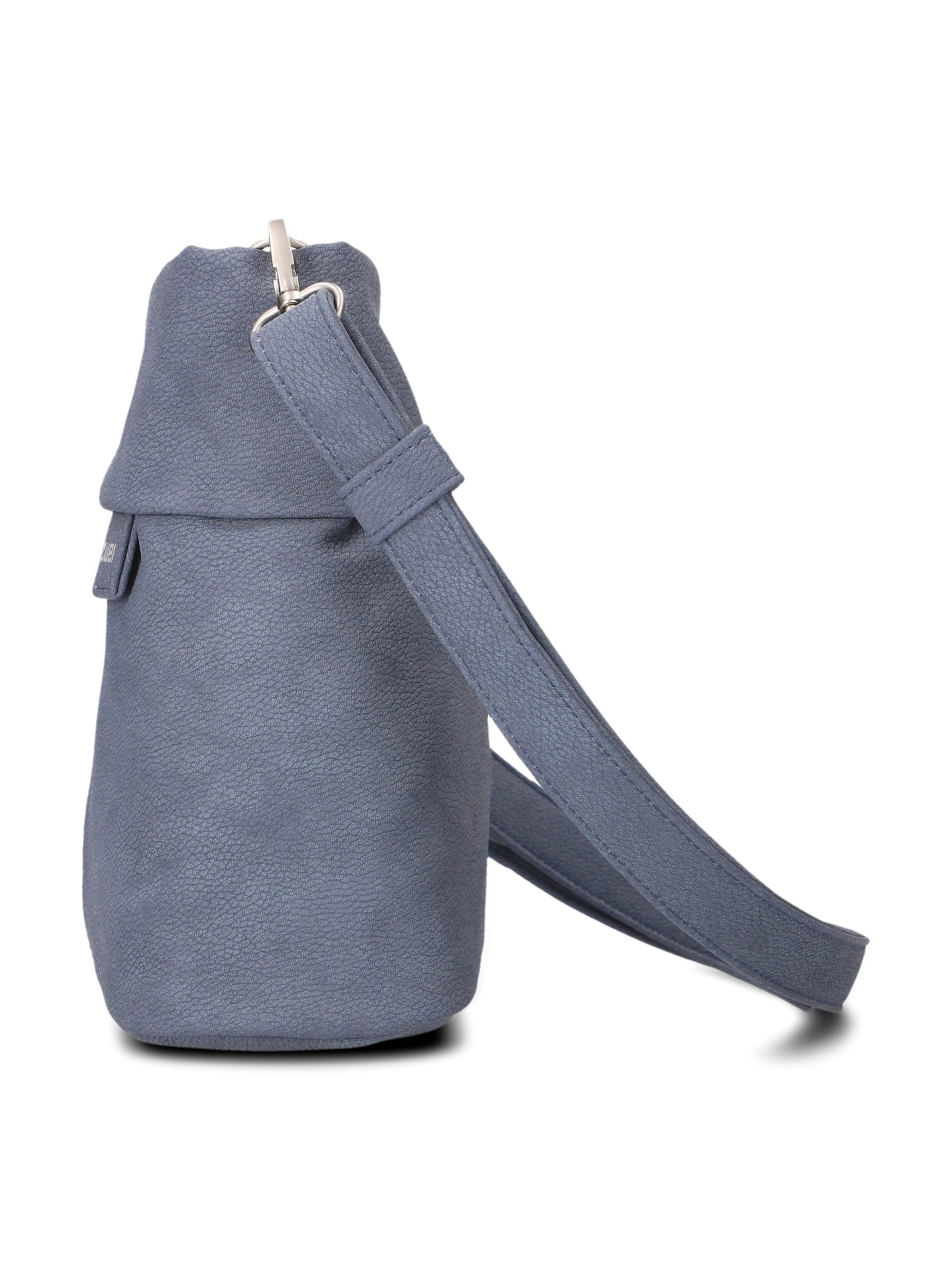 ZWEI - Bolso de hombro 'Mademoiselle' en azul