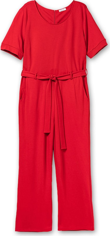 SHEEGO Jumpsuit in Rot