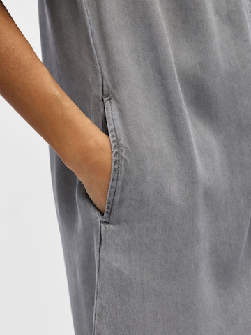 OBJECT - Vestido camisero 'OBJFRAME' en gris