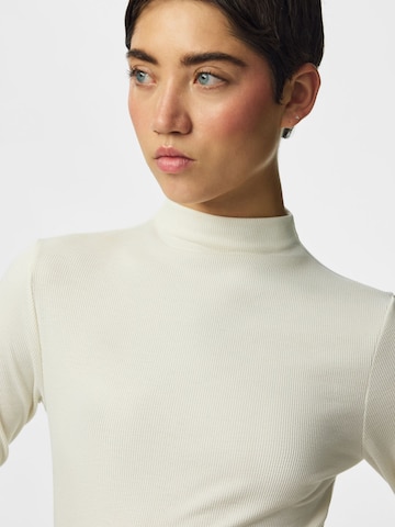 T-shirt 'ALLY' PIECES en beige
