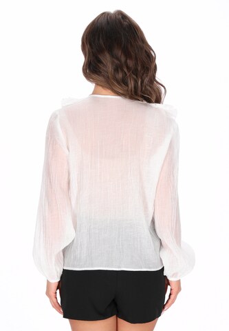 faina - Blusa en blanco
