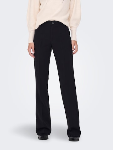 ONLY Flared Pantalon 'Lizzo' in Zwart: voorkant