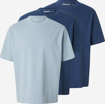 mėlyna Abercrombie & Fitch Marškinėliai: priekis