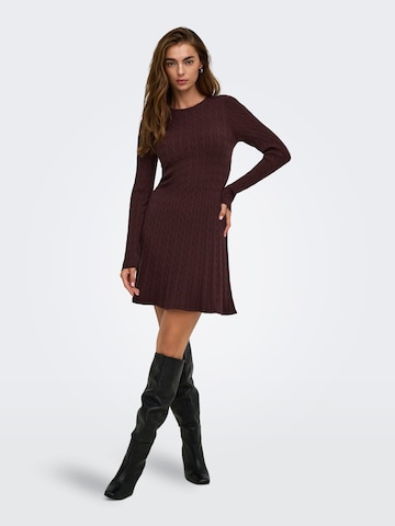 ONLY - Vestido de punto 'ONLIBI' en rojo