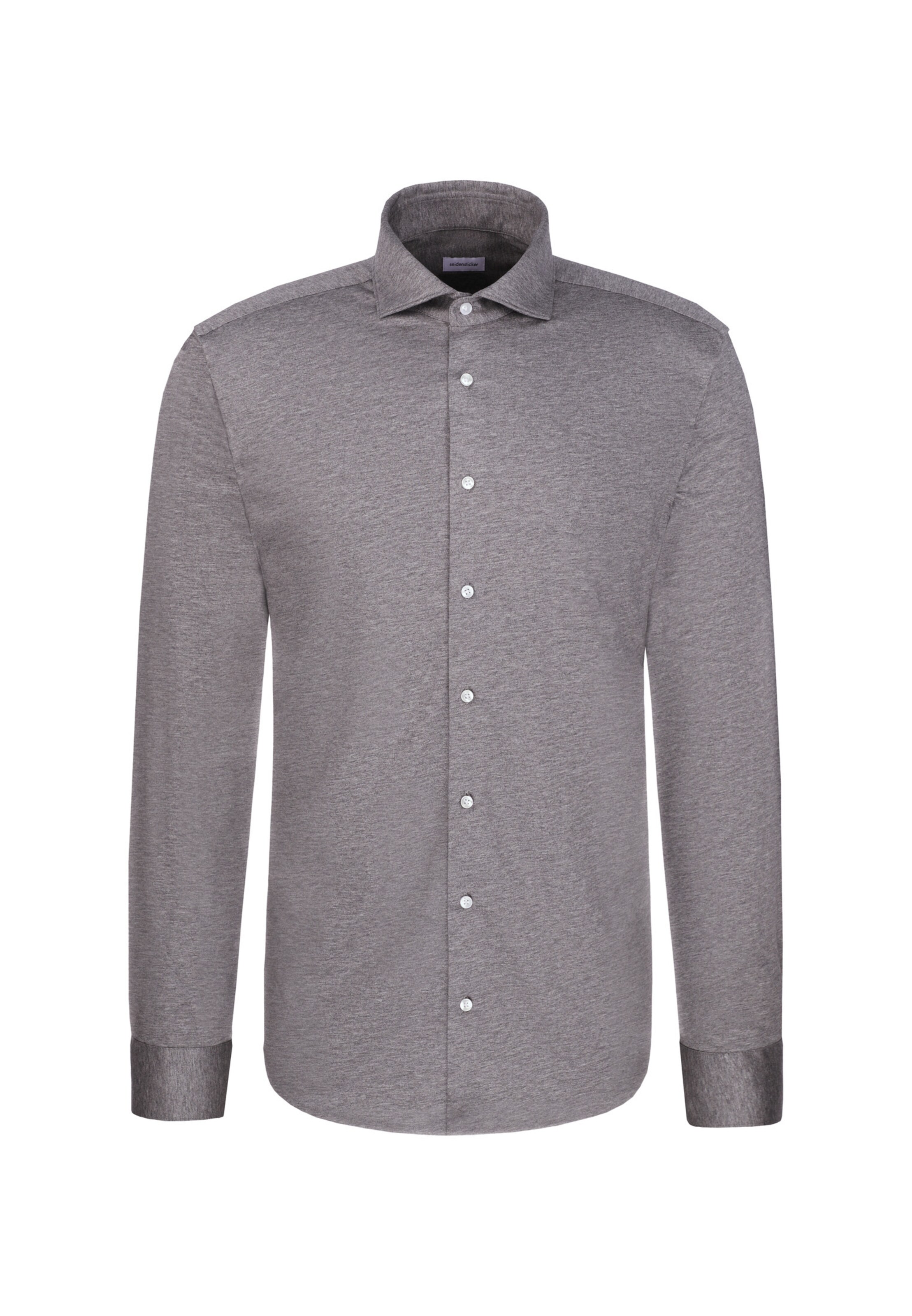 Coupe regular Chemise business SEIDENSTICKER en gris