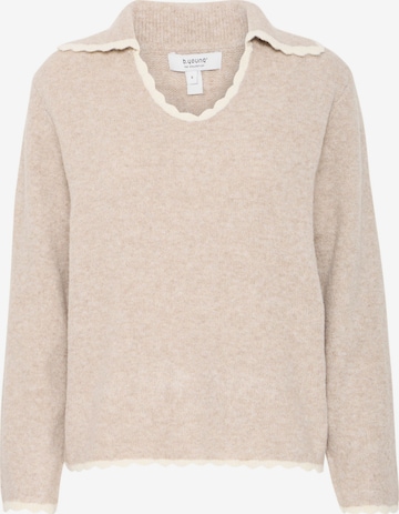 b.young Sweater 'NINNA' in Beige: front