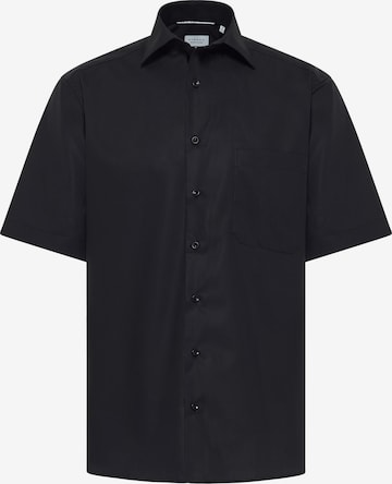 ETERNA Overhemd in Zwart: voorkant