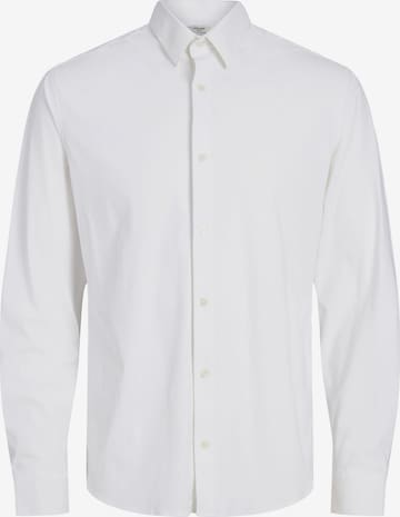 Coupe slim Chemise 'ACTIVE' Jack & Jones Premium en blanc : devant
