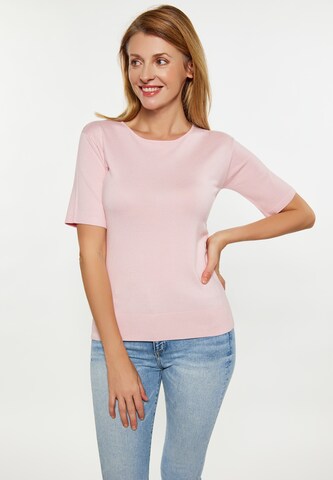 usha BLUE LABEL Sweater in Pink: front