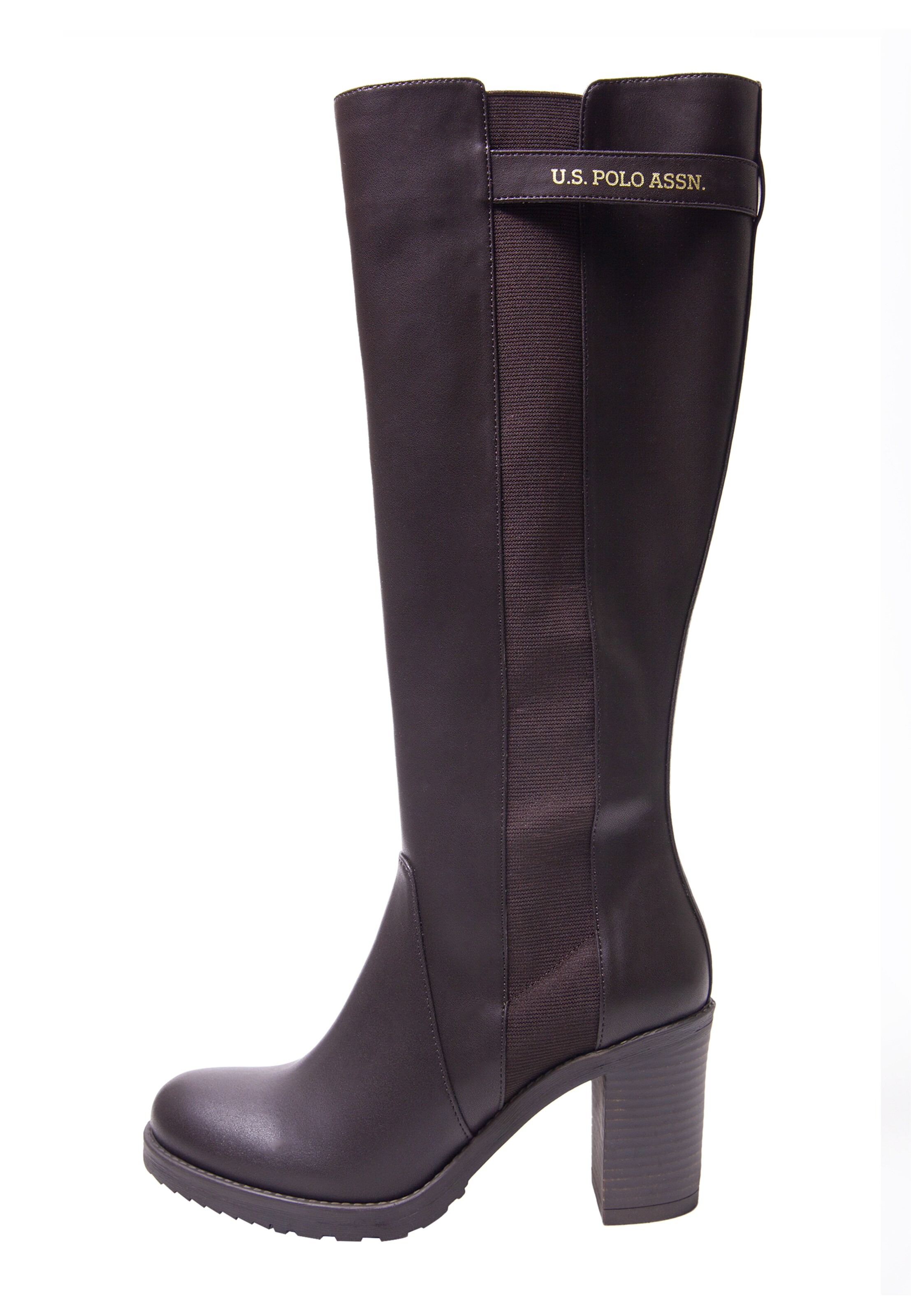 U.S. POLO ASSN. Boot 'Bruna' in Brown: front