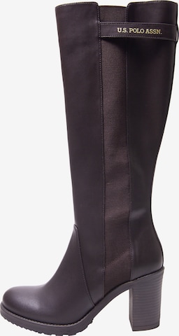 U.S. POLO ASSN. Boot 'Bruna' in Brown: front