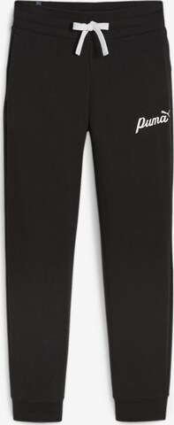 PUMA Tapered Broek in Zwart: voorkant