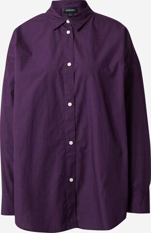 Monki Blouse in Purple: front