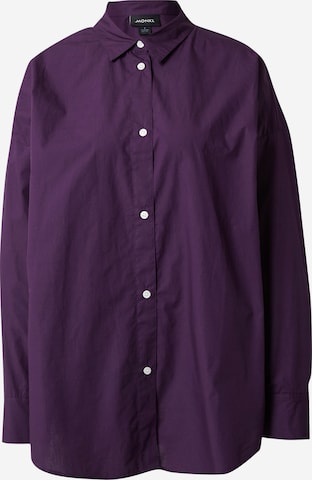Monki Blouse in Purple: front