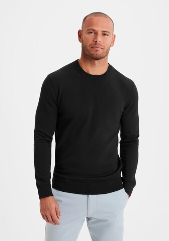 H.I.S Sweater in Black: front