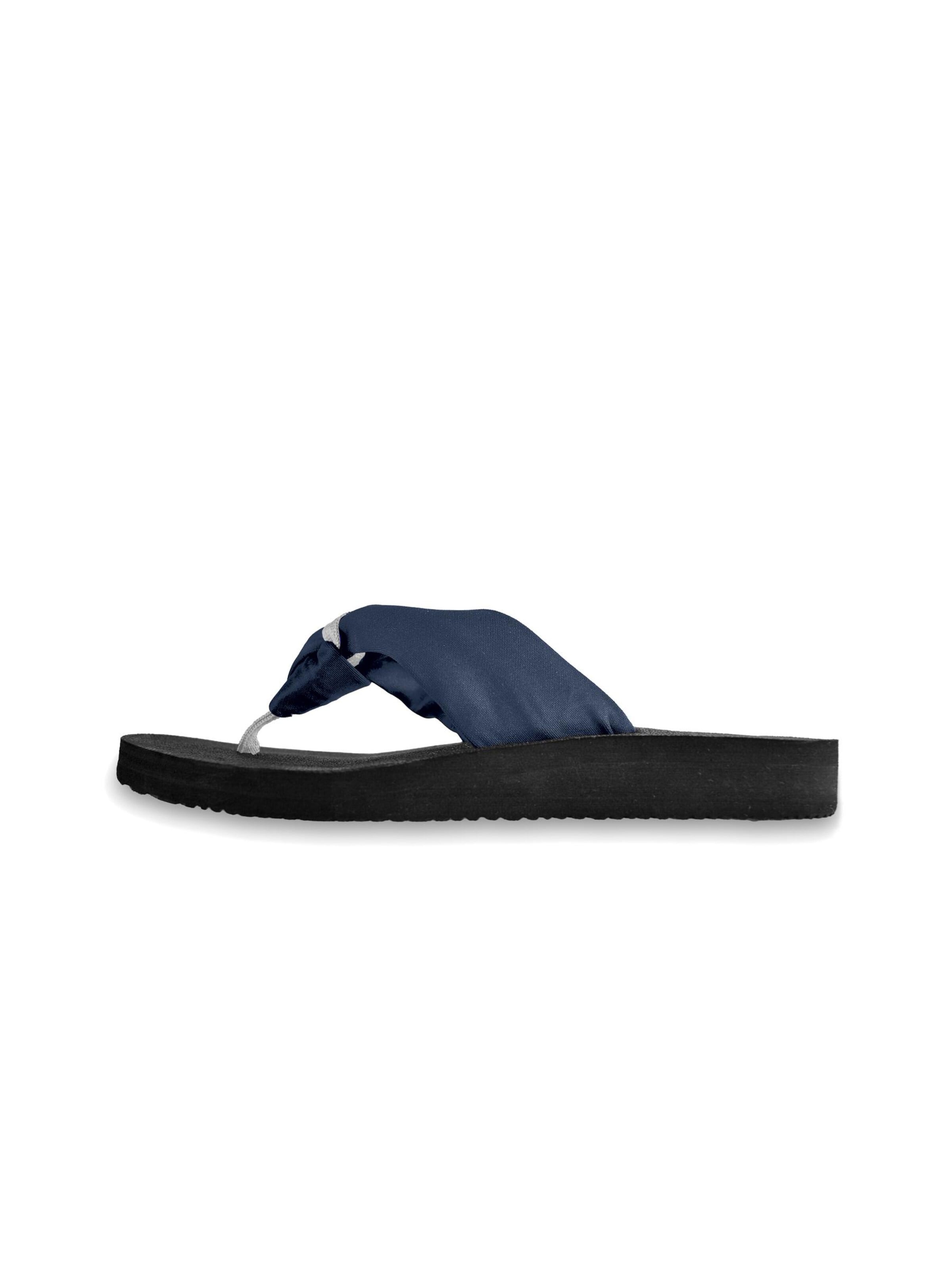 Brasileras - Sapato de praia/banho 'Nudo' em azul: frente