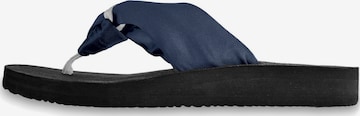 Brasileras - Sapato de praia/banho 'Nudo' em azul: frente