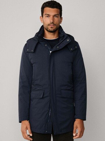 Hackett London Parka '3 IN 1 PARKA' in Blau: Vorderseite