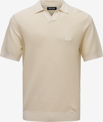 T-Shirt Salsa Jeans en beige : devant