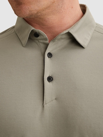 T-Shirt 'Polo shirt in interlock jersey with texture' VANGUARD en vert