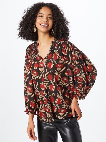 Maison 123 Blouse 'LIBELULE' in Zwart: voorkant