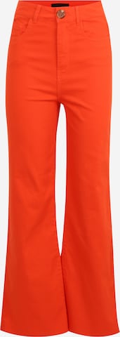 Bootcut Pantalon 'HOT KATHY' Vero Moda Tall en rouge : devant