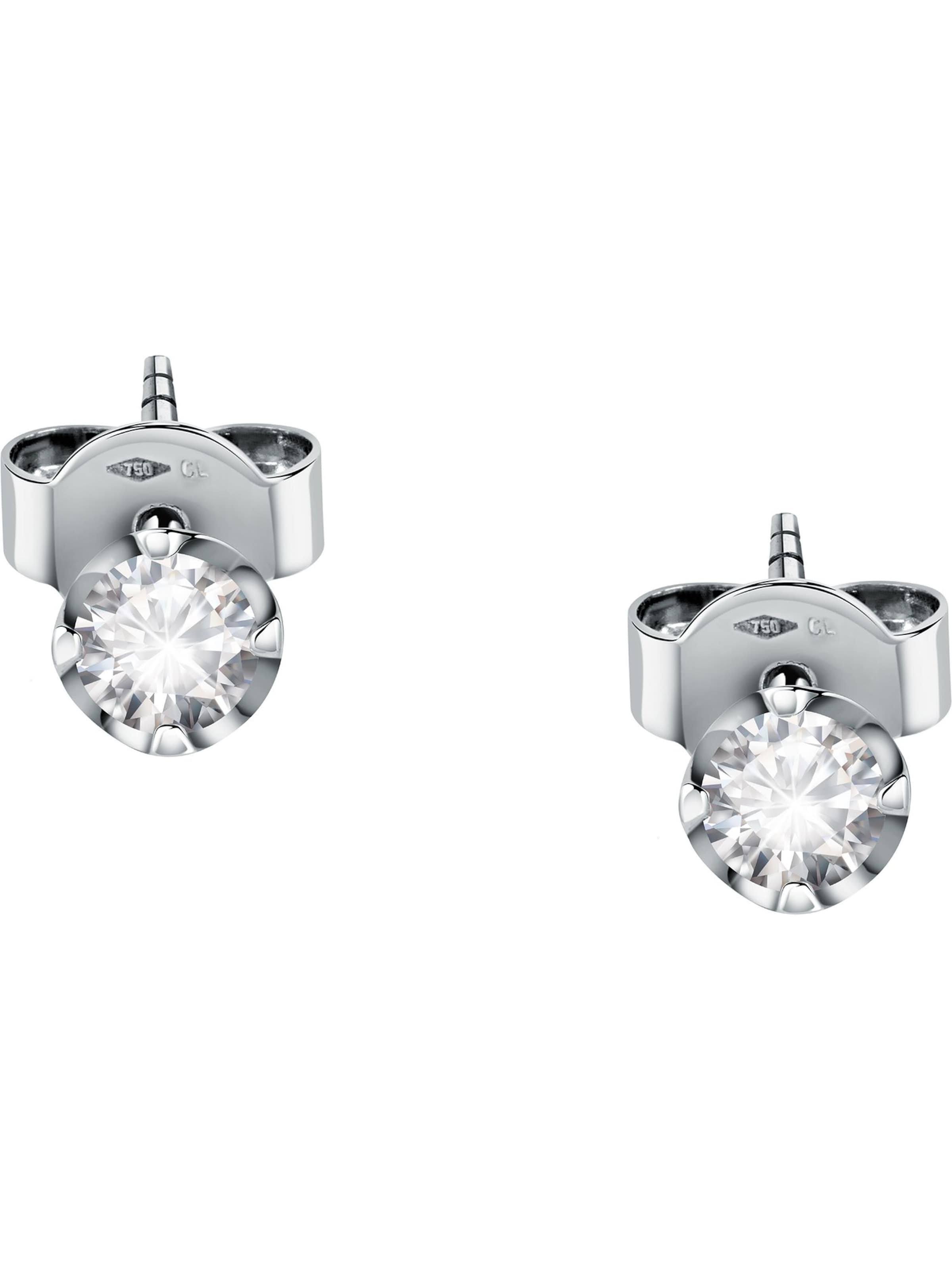 CHRIST Ohrringe in Silber