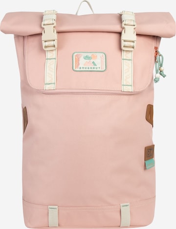 Doughnut Backpack 'Christopher Dreamwalker' in Pink: front