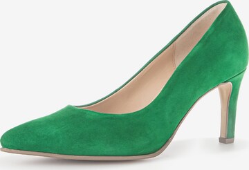 GABOR Pumps in Green: front